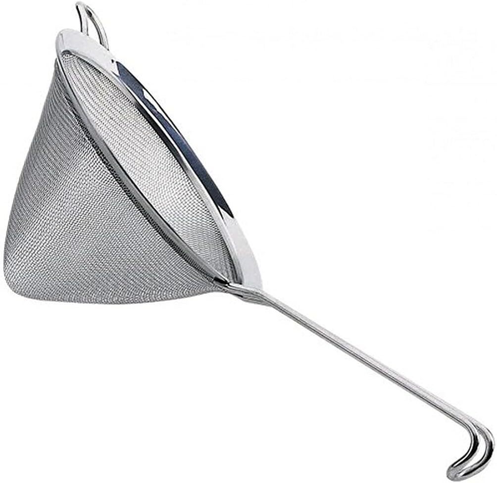 KitchenCraft KCSSCON180 Colino Cinese a Maglia Fine, Acciaio 18 cm (7 inch)