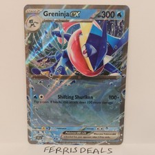 041 142 pokemon card Greninja ex (041/142) (Stellar Crown Stamped Jumbo Card) [Scarlet & Vi Greninja ex 041/142 - Double