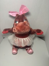 Vintage Disneyland Walt Disney World Fantasia Hyacinth Hippo Ballerina Plush