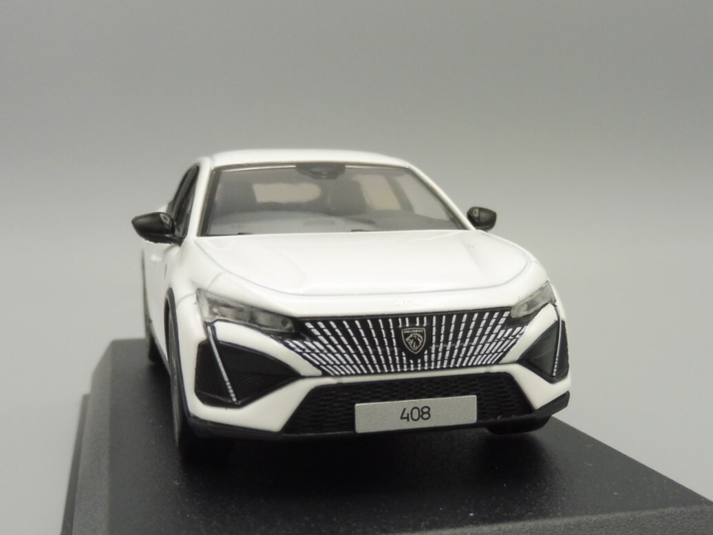 Peugeot 408 GT Hybrid 2023 Pearl White 1/43 Norev 474812 | eBay