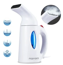 FEBFOXS Portable Professional Handheld Steamer for Clothes, New