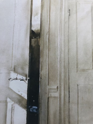 Andrew Wyeth "Open and Closed" - Matted Art Print-1964 - Picture 4 of 4