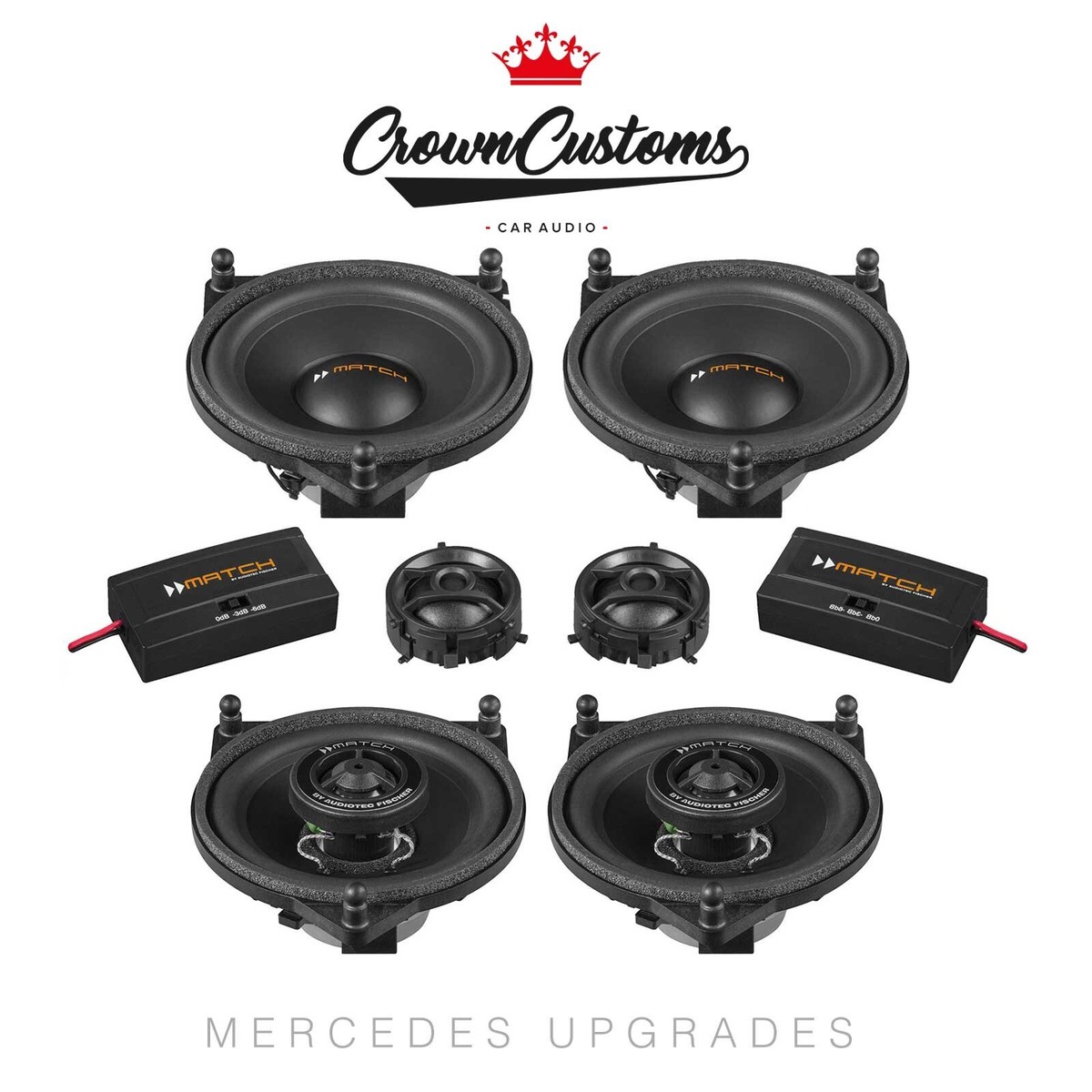 MERCEDES C CLASS W205 CABRIOLET SPEAKER UPGRADE PLUG AND PLAY