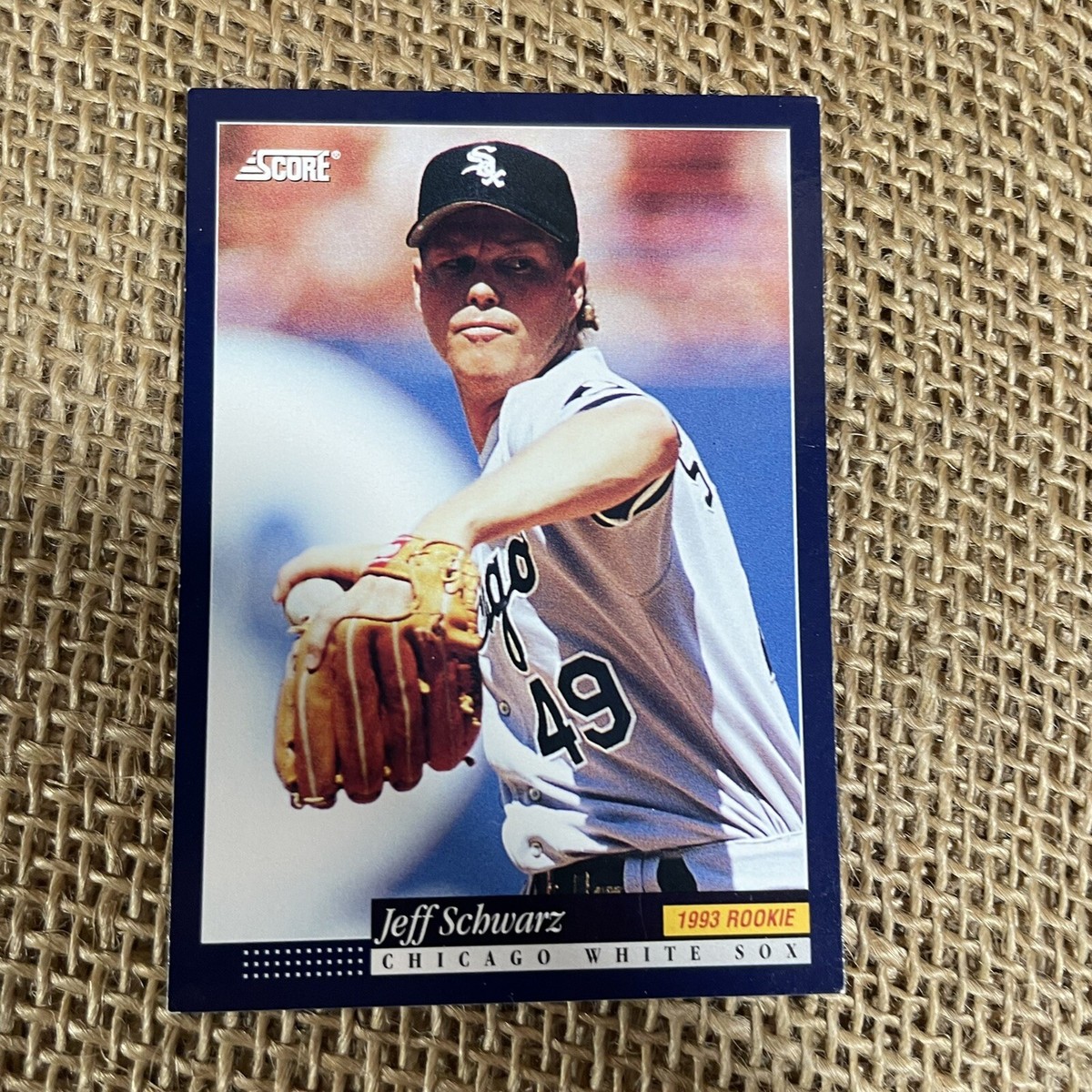 Jeff Schwarz '94 Chicago White Sox Score Baseball Card 588