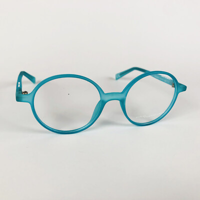 ITALIA INDEPENDENT Brille MATT TÜRKIS RUND Brillengestell MOD: 405/027