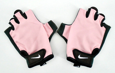 Nike Essential Fitness Gloves Men's Large Gym Training Pink/Anthracite/White