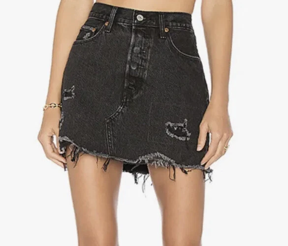 Jean top skirt revolve