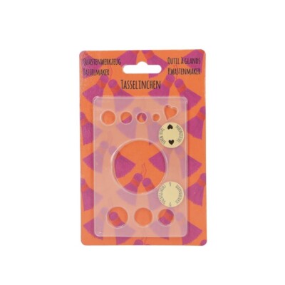 Schachenmayr 9817937 Tasselinchen Quastenmaker, Quastenwerkzeug