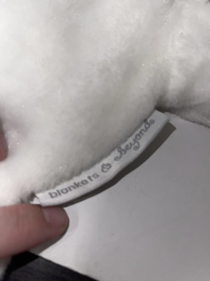 Blankets & Beyond My First Puppet Puppy Peluche Blanco Foto 3 de 4