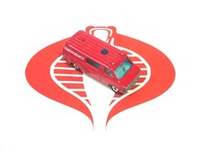 Emergency #5 1977 Red Chevrolet Chevy Van No. F722 1:76 TOMY Tomica