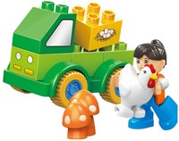 Fun Happy Fleet - 11 Pcs Small Building Blocks Farm 4x4 Truck Set With Animal... on sale Fun Happy Fleet - 11 Pcs Small Building Blocks Farm 4x4 Truck Set With Animal... on sale