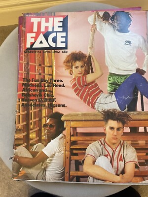 THE FACE #24 April 1982 FUN BOY THREE Madness LOU REED Pia Zadera