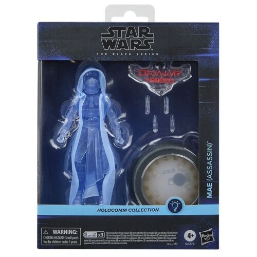 Star Wars The Black Series Blue Hologram Mae Assassin Action Figure Collectible - Picture 5 of 13