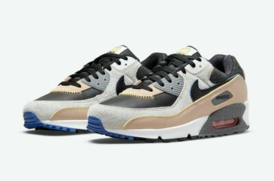 AUTHENTIC NIKE AIR MAX 90 SE Grey Fog Alter & Reveal Pack  Shoes Men size