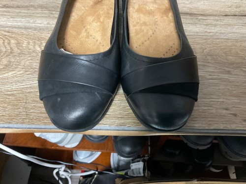 New Wpmen’s size 10.5 Wide TROTTERS Sasha Ballet Flat SHOES black MSRP: $73 - Picture 5 of 9