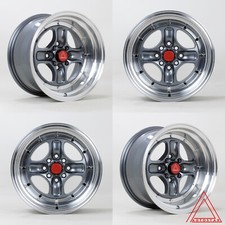 4 x Autostar Classic 15" x 8" 4x114 et0 alloys fits Toyota AE86 RWD RETRO