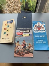 Bosc Route Map & Passport Wallet & Brochures 1950s Vintage