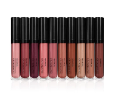 BareMinerals Gen Nude Patent Lip Lacquer Lipstick, 0.12oz You Choose Shade, NEW!