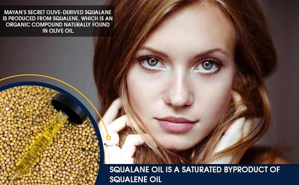  Squalane Oil - 1oz - Imported From Italy - Natural Anti Aging  - Image 4 of 4