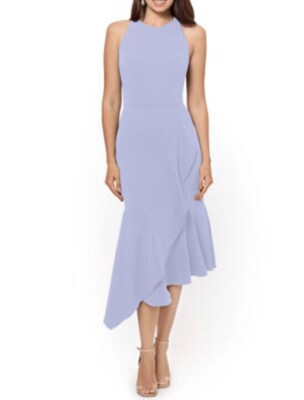 Betsy & Adam Purple Flounce Hem Midi Dress Racerback 12 NEW NWT MSRP $209 | eBay Betsy & Adam Purple Flounce Hem Midi Dress Racerback 12 NEW NWT MSRP $209 | eBay