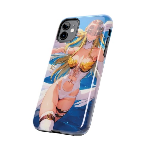 Waifu Angewomon Tough Protective Phone Case Japanese Ecchi 90s Anime Manga Geek - Picture 86 of 121