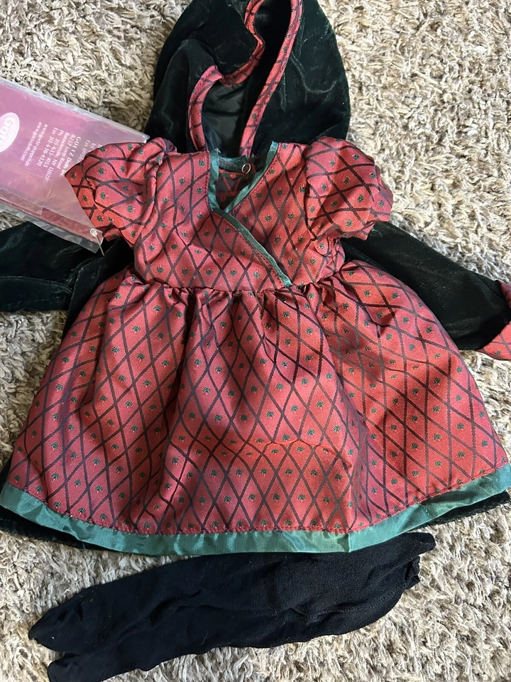 Наряд куклы Gotz Noelle — винтажный рождественский набор кукол - Изображение 2 из 4