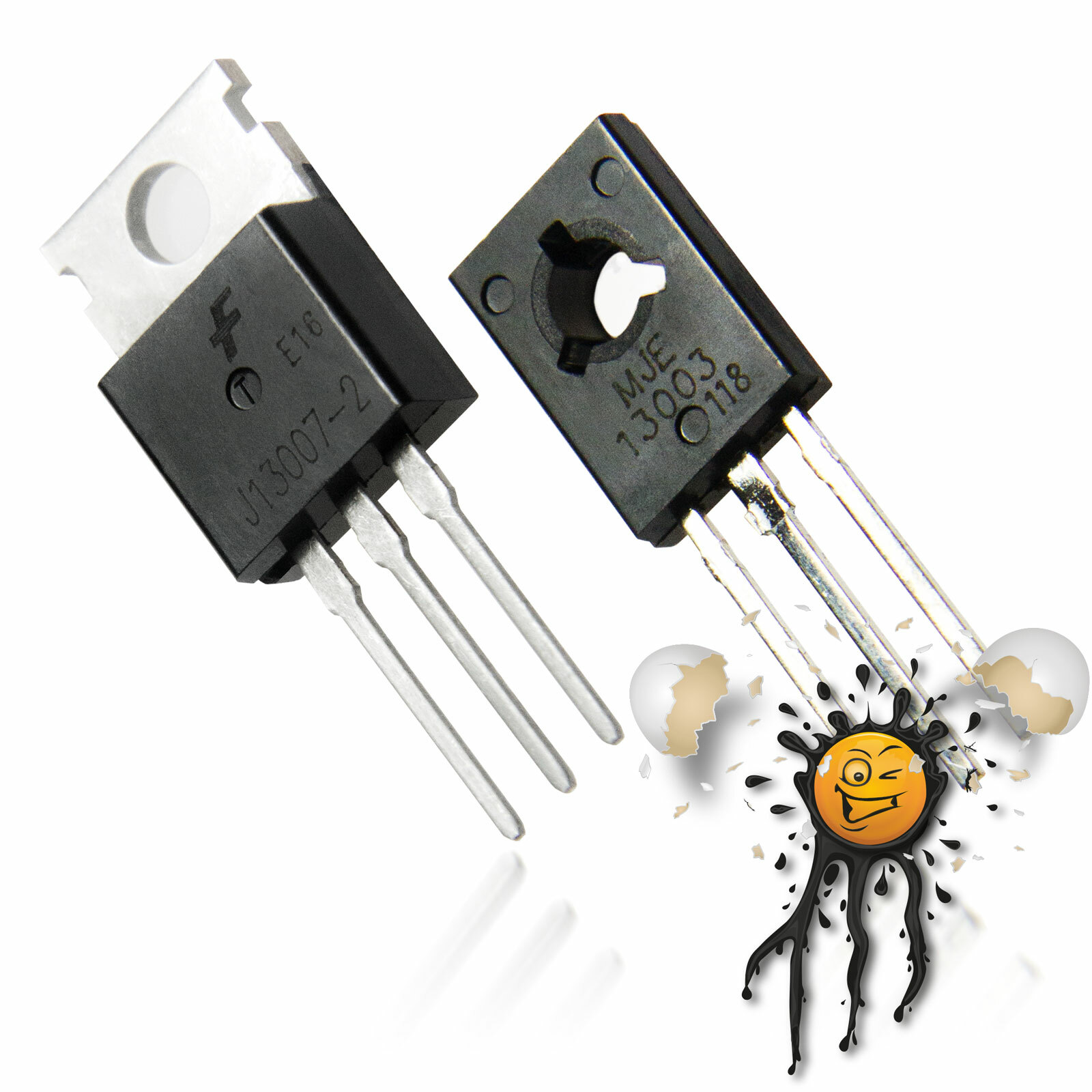 2 PCs NPN Transistor MJE13003 TO-126 MJE13005-2 MJE13007-2 MJE13009-2 ...