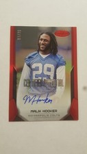 2017 Certified Potential Signatures Mirror Red #11 Malik Hooker RookieAuto 67/75