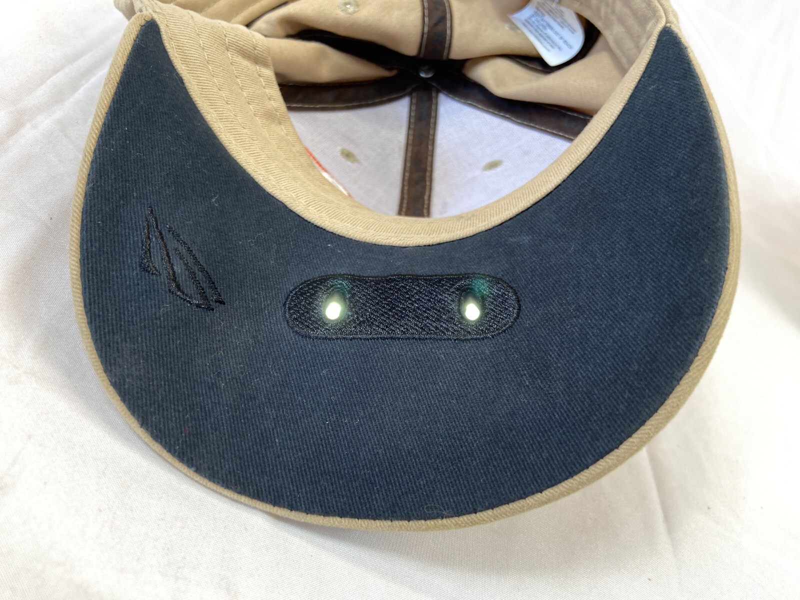 Powercap LED Light Baseball Cap Strapback Hat Bat… - image 10