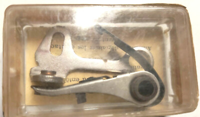 1 breaker contact set, for Triumph Cornet II,200ccm with starter, 1955-58, NOS