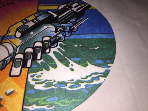 DJ Pink Floyd Wish You Were Here Slipmat Turntable 12 Record Player Audiophile - Foto 5 di 6