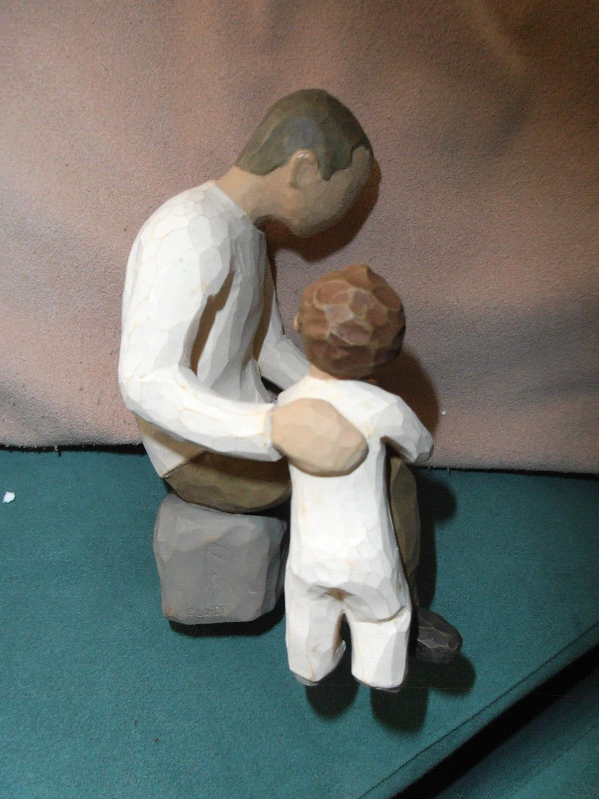 2000 Willow Tree "Grandfather" Grandpa & Grandchild Figure Susan Lordi Demdaco