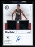 KZ OKPALA 2019/20 PANINI ENCASED ROOKIE DUAL JERSEY AUTOGRAPH AUTO #d /99 FC6714