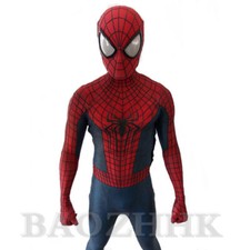 The Amazing Spiderman TASM2 Jumpsuit Spider-man Cosplay Costume Suit Adult Kids