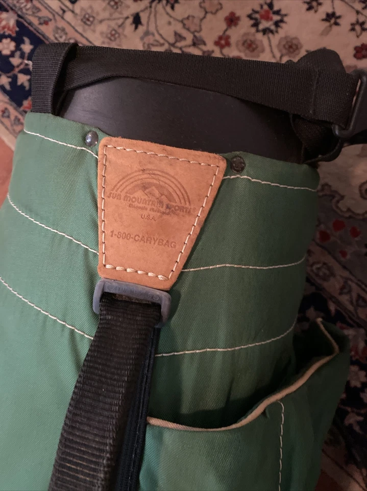 SUN MOUNTAIN Sports ECLIPSE 支架 携带 高尔夫球包 - 5 路分隔板 - 7 Up 品牌 — 第 4/4 张图片