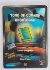 Doomlings Imaginary Ends Holofoil Tome of Common Knowledge 33/51