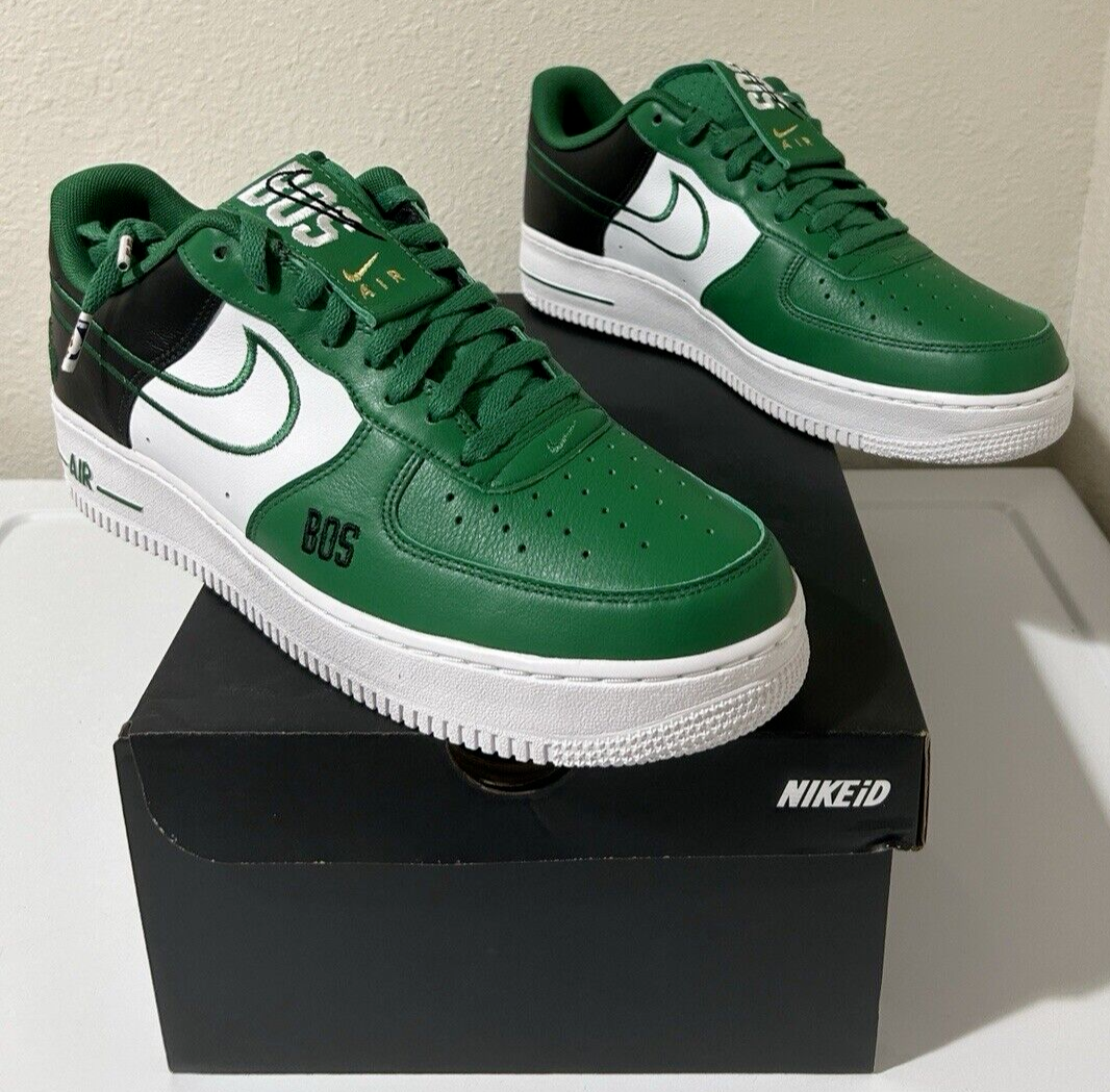 nike air force 1 low premium id boston celtics