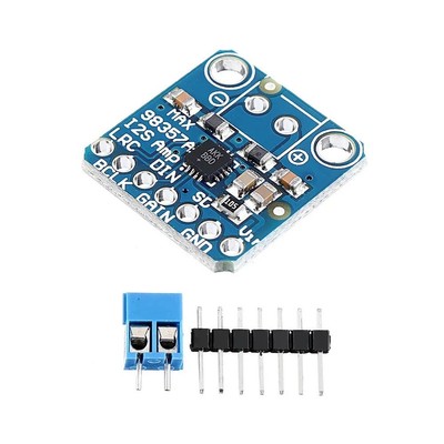 MAX98357A I2S Class D Breakout Interface Compact 3W Stereo DAC Decoder