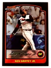 2003 Bowman Chrome KEN GRIFFEY JR Card #8 CINCINNATI REDS HOF