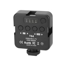 CAMVATE On-Camera Bi-Color LED Pocket Video Light 2500 to 9000K with Shoe Mount