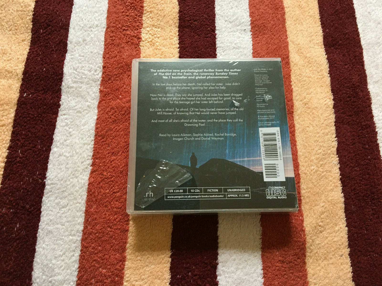 Thumbnail - Into The Water Von Paula Hawkins - 10 X Cd (hör-cd)