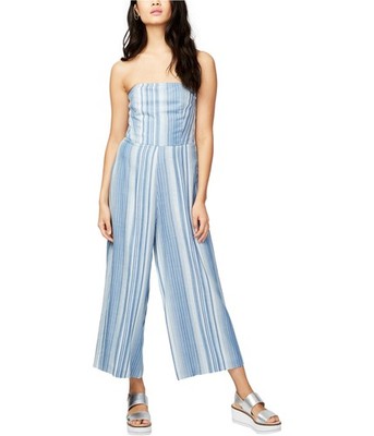 Rachel Roy Womens Striped Jumpsuit