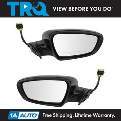 TRQ Mirror Power Heated Turn Signal Power Fold Puddle Lamp Pair for Kia