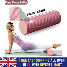 EVA Foam Roller Yoga Pilates Massage Fitness Exercise Muscle Recovery Roller UK