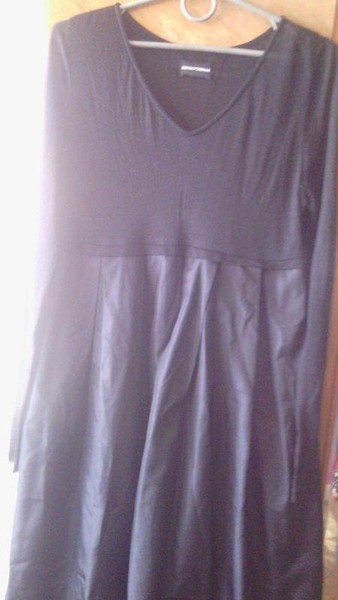 Women Emporio Armani Dress Black 42 / XL / 50