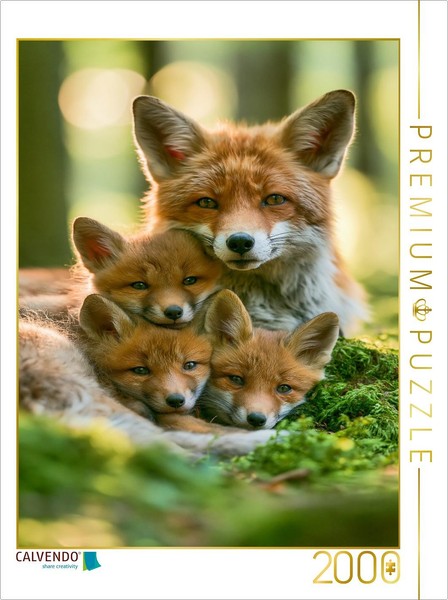 Calvendo Puzzle Love Needs No Words | 2000 Pieces, Finished Size 35.4 × 26.4 In-image