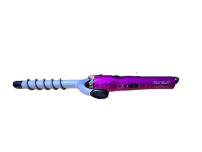 Bed Head High-Def Spirals 0.75  Curling Iron Pink Spiral Barrel Tested