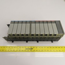 Allen-Bradley 1746-A13 SLC 500 13-Slot Rack Chassis W/ 6 1746-IB16 5 1746-OA16