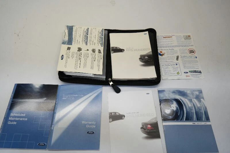 2005 Ford Five Hundred Owners Manual — 第 2/4 张图片