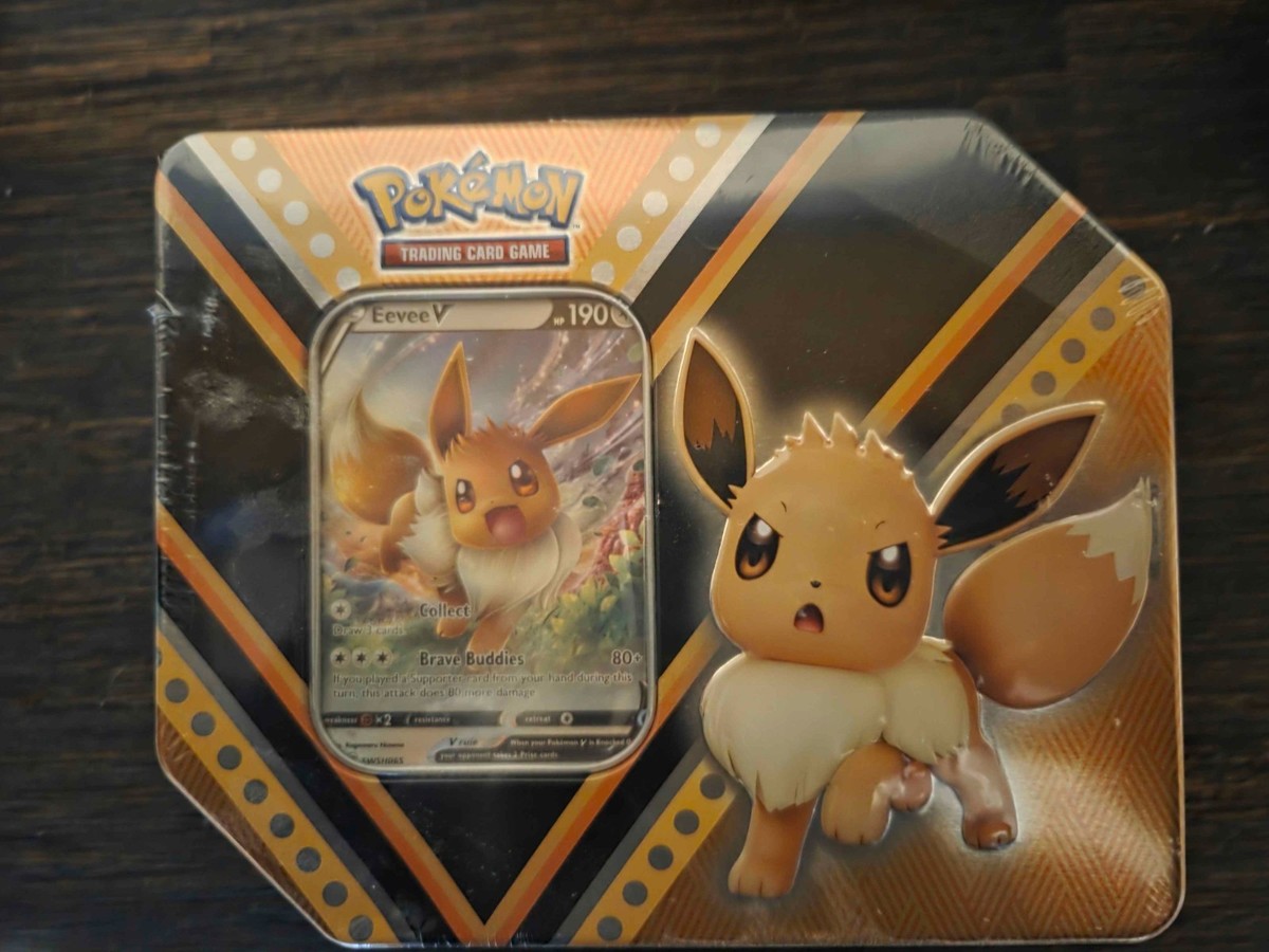pokémon trading card game v powers tin Amazon.com: Pokemon V Powers Eevee Tin, Multicolor : Toys & Games
